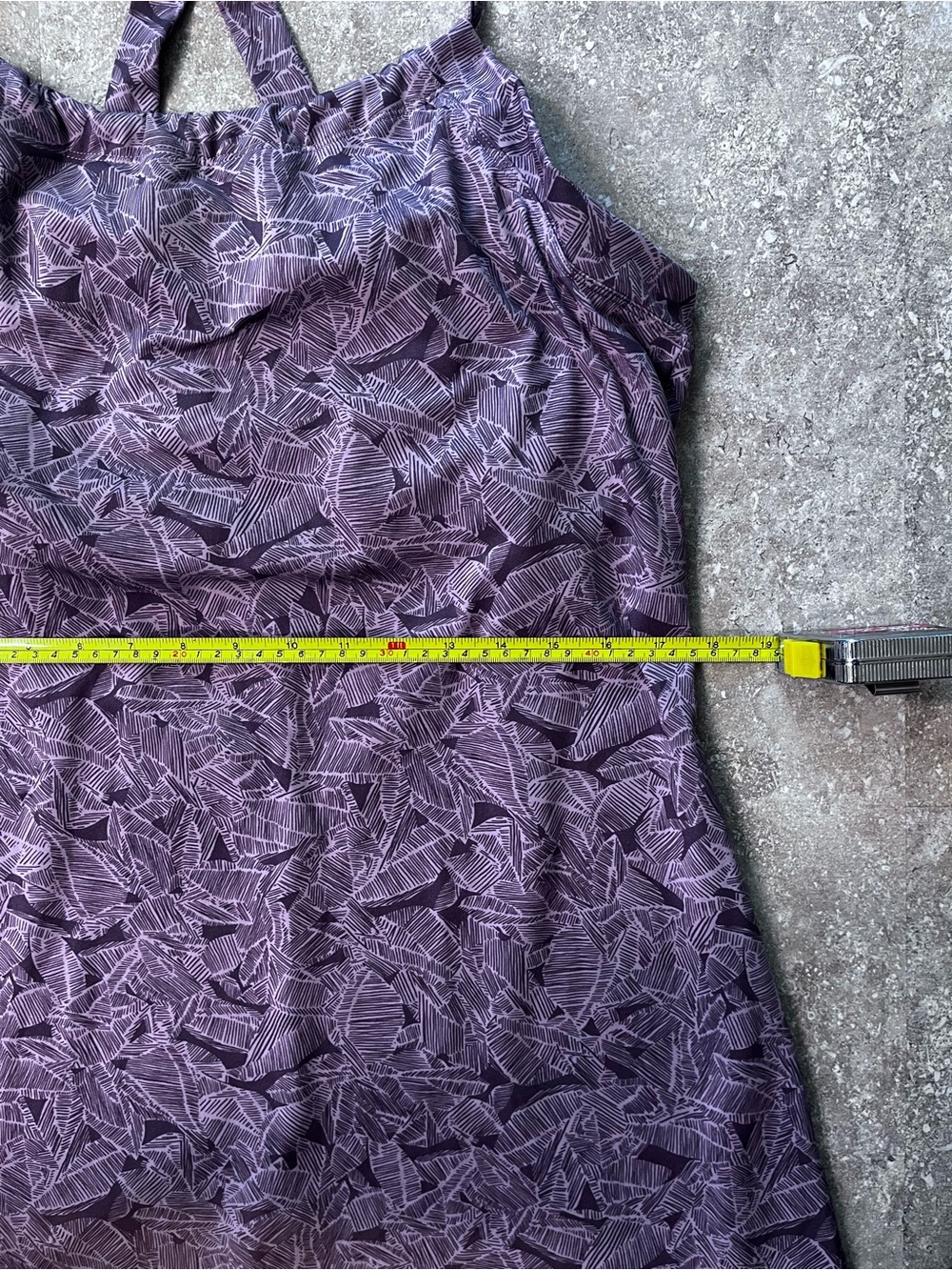 Eddie Bauer Purple Halter Athletic Sundress - Picture 6 of 10